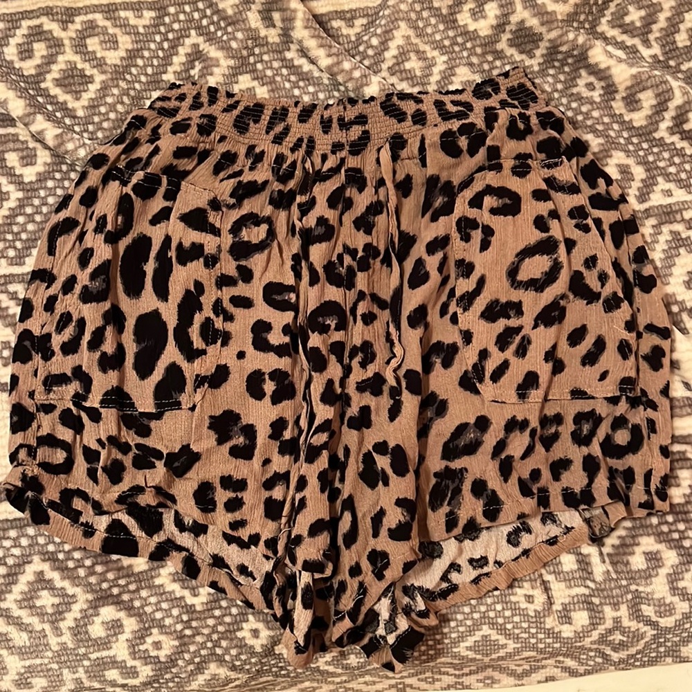 Cheetah shorts